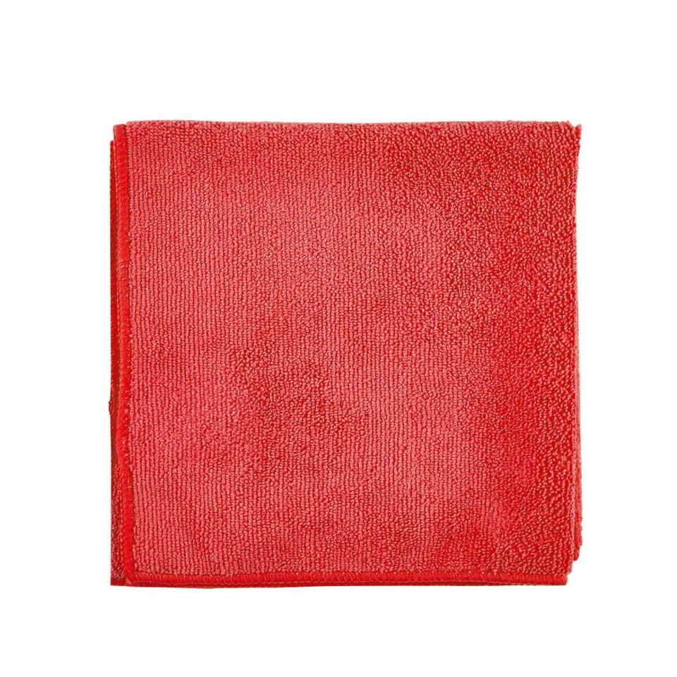 MİKROFİBER BEZ 40X40 KIRMIZI