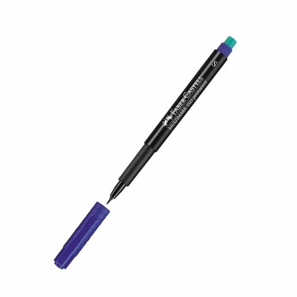 FABER CASTELL 1523 PERMANENT KALEM (S) MAVİ