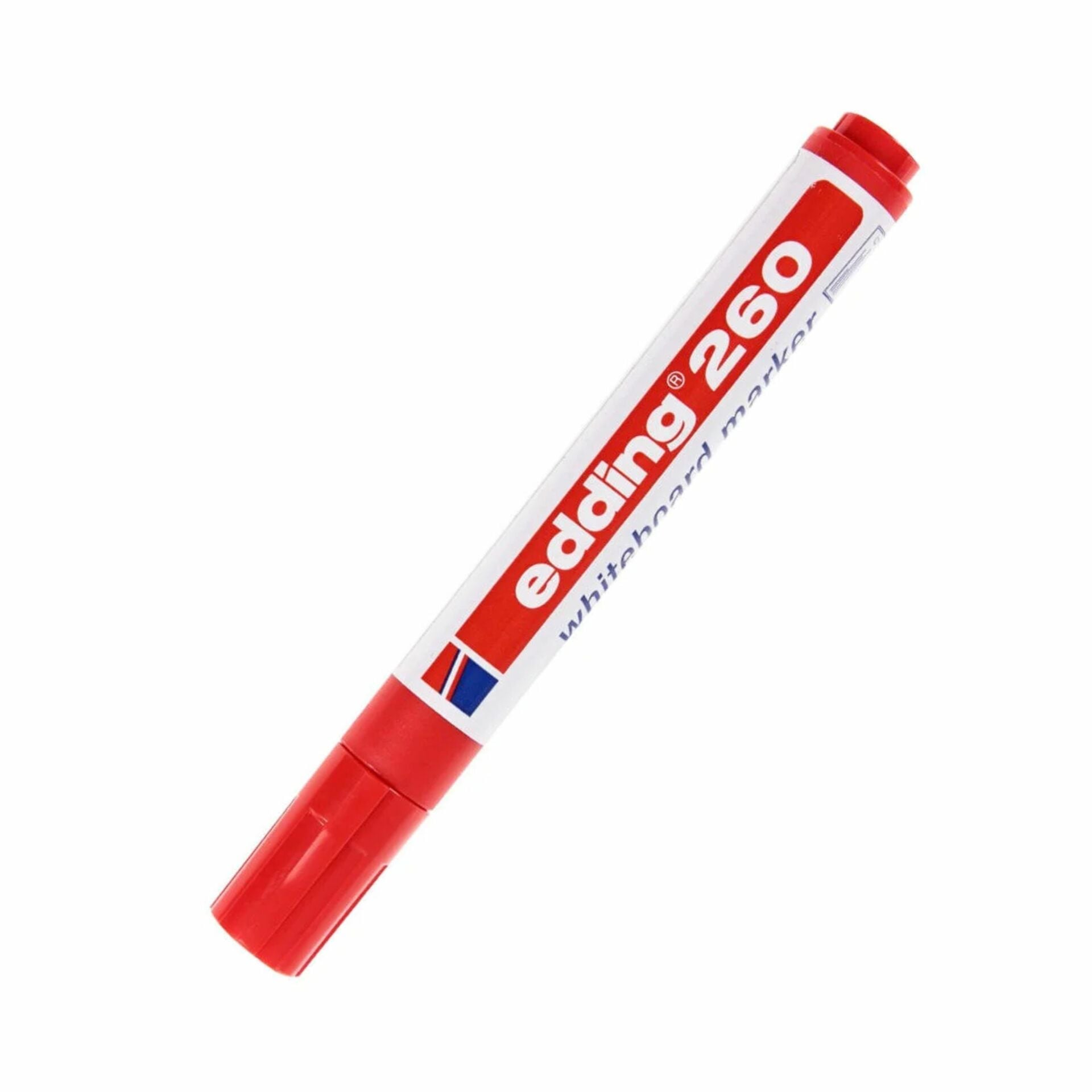 EDDİNG BEYAZ TAHTA KALEMİ E-260 KIRMIZI