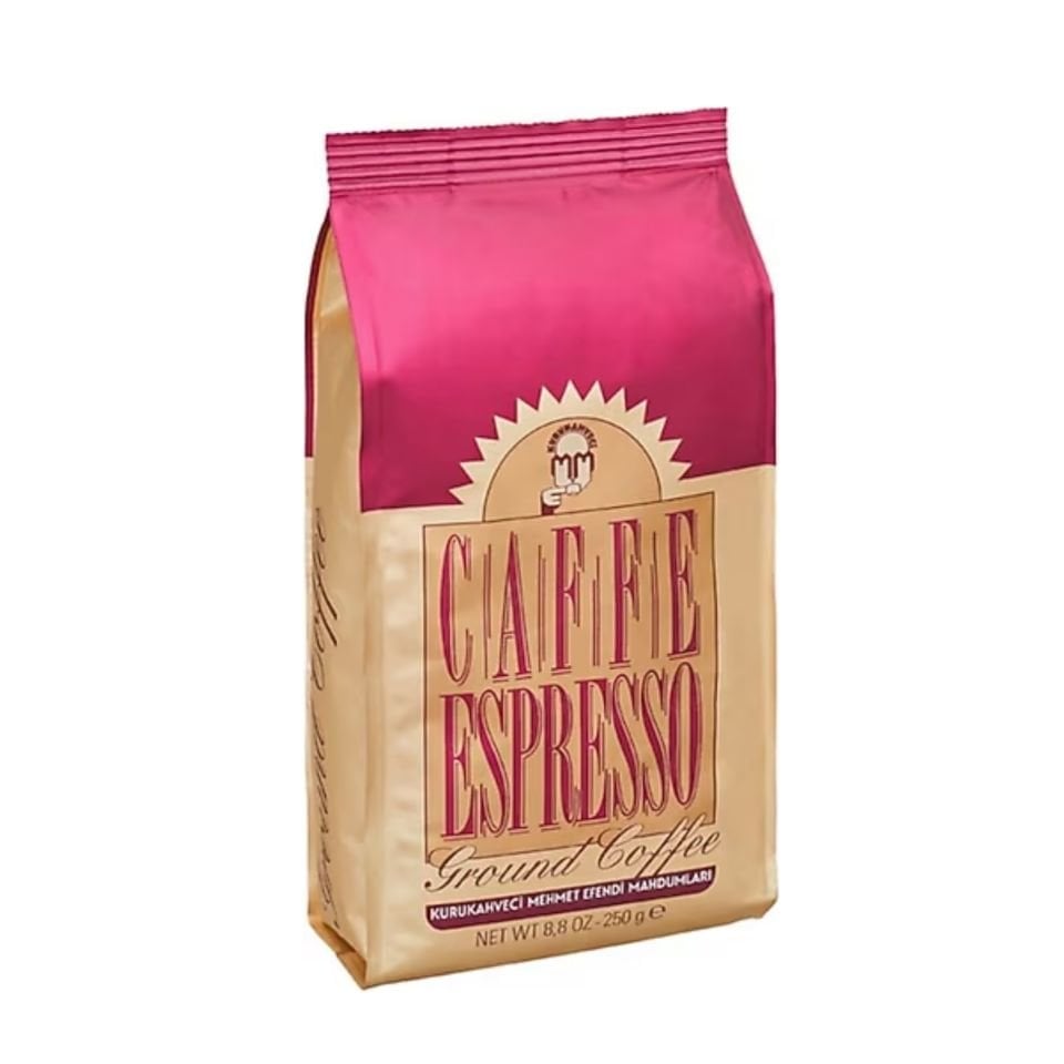 KURUKAHVECİ M.EFENDİ ESPRESSO ÖĞÜTÜLMÜŞ KAHVE 250G