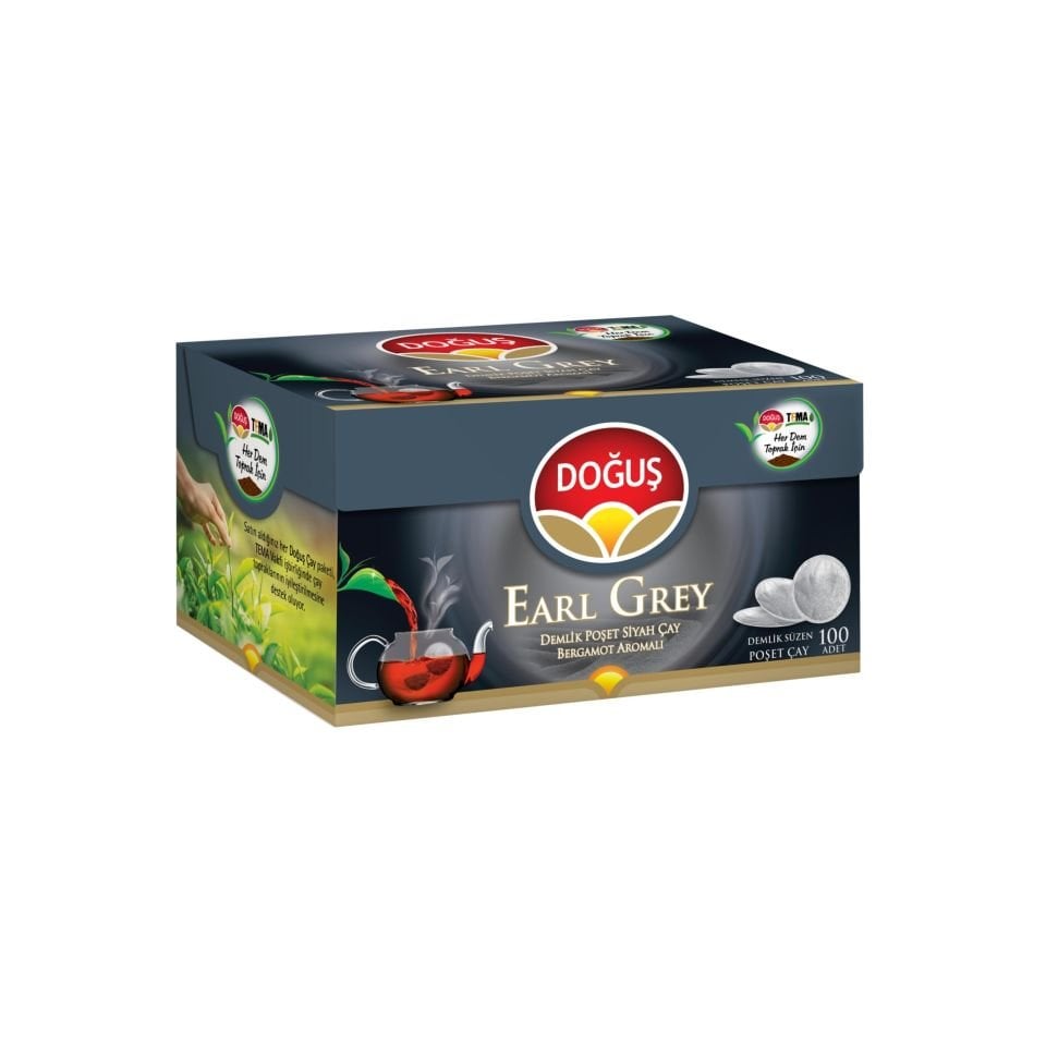 DOĞUŞ EARL GREY DEMLİK POŞET ÇAY 100 LÜ