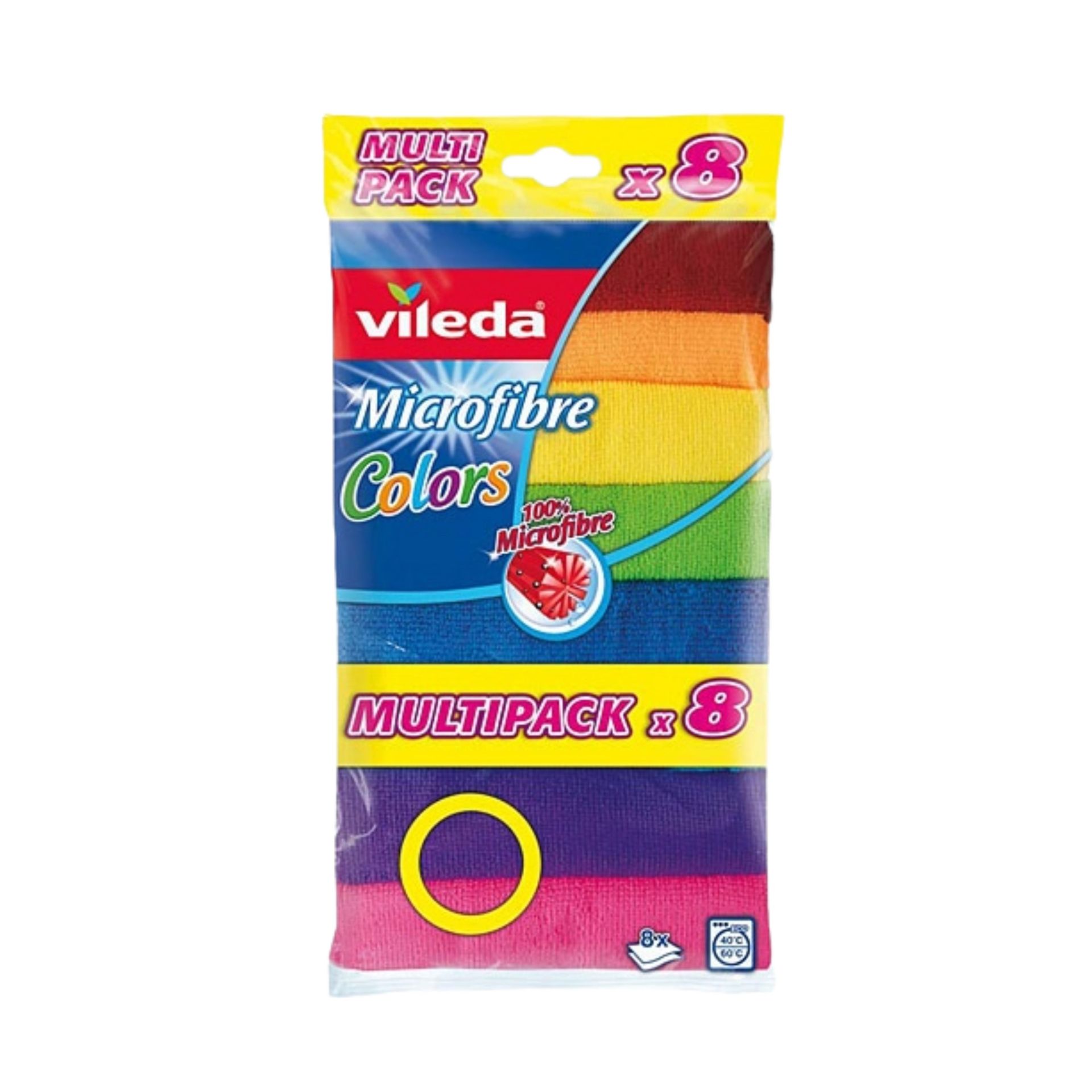VİLEDA MİKROFİBER BEZ COLORS 8 Lİ