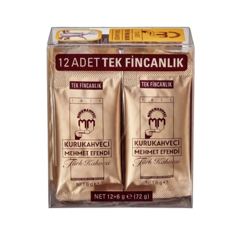 KURUKAHVECİ MEHMET EFENDİ 12X6GR