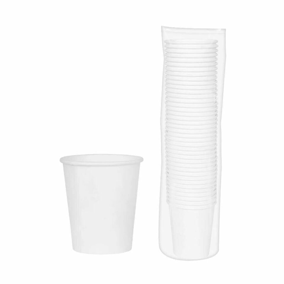 KARTON BARDAK 8 OZ 50 Lİ