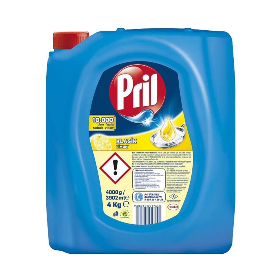 PRİL BULAŞIK DETERJANI 4 KG