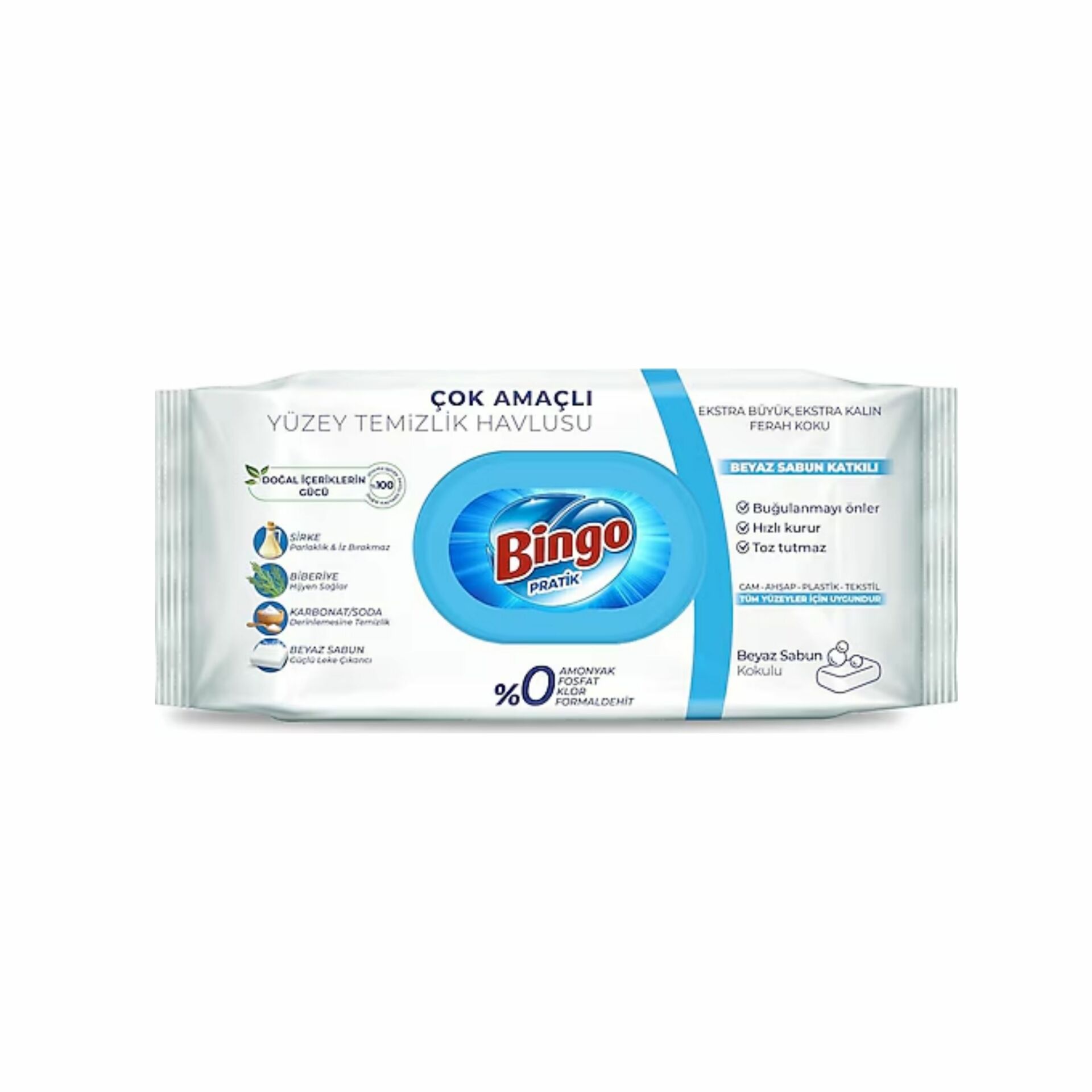 BİNGO YÜZEY TEMİZLEME HAVLUSU 100 LÜ