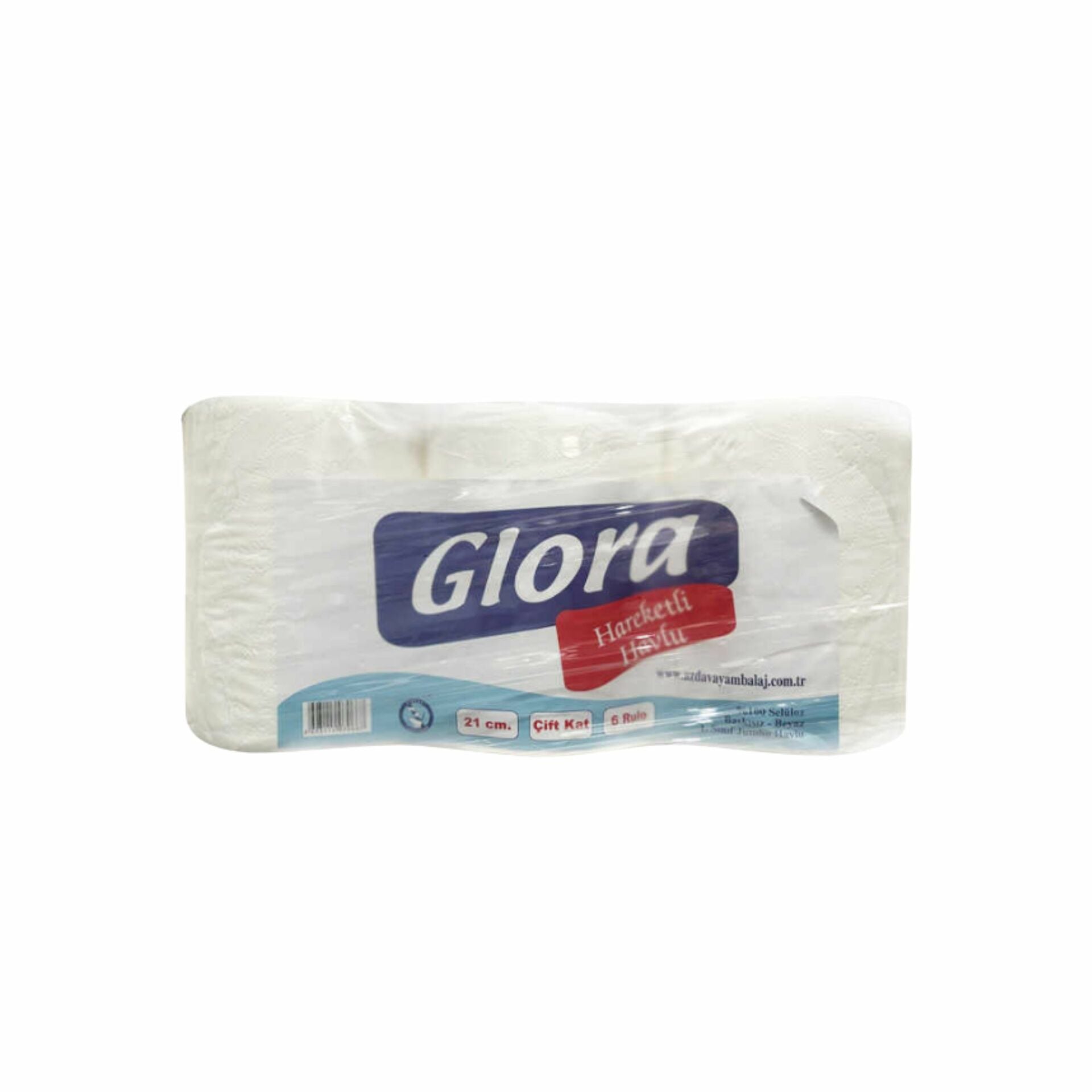 GLORA HAREKETLİ HAVLU 6 LI 21CM