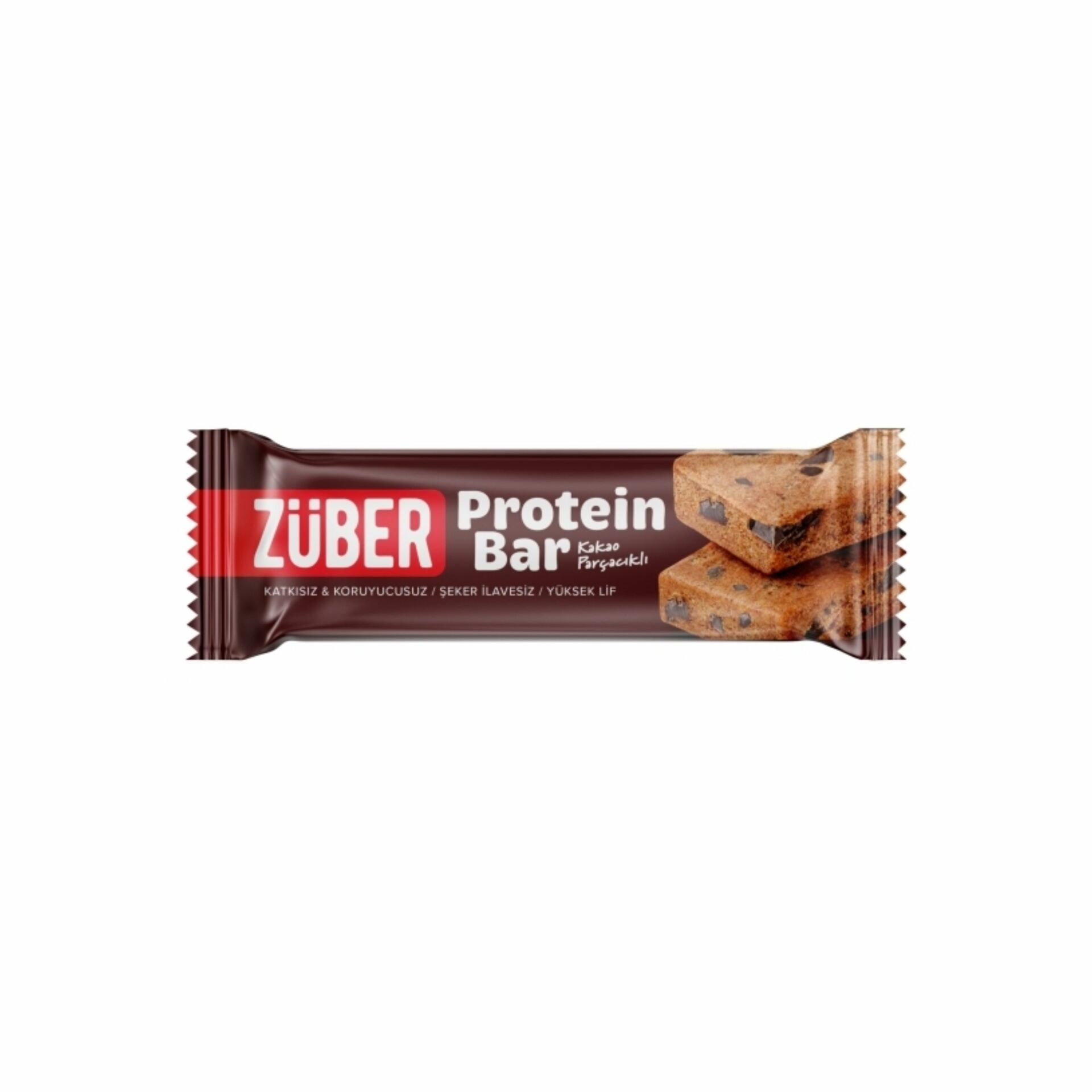 ZÜBER KAKAO PARÇACIKLI  HI-PROTEİN BAR 35 GR