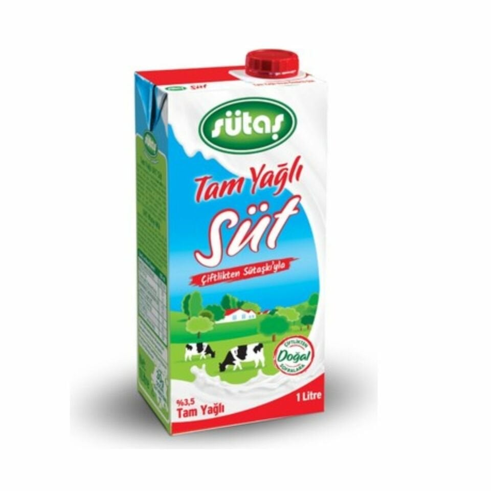 SÜTAŞ SÜT 1LT TAM YAĞLI