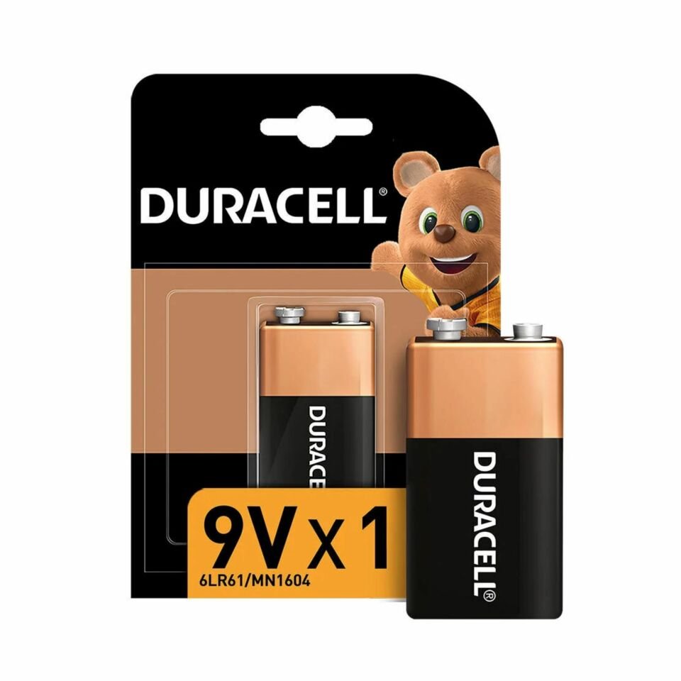 DURACELL PİL 9 VOLT TEKLİ