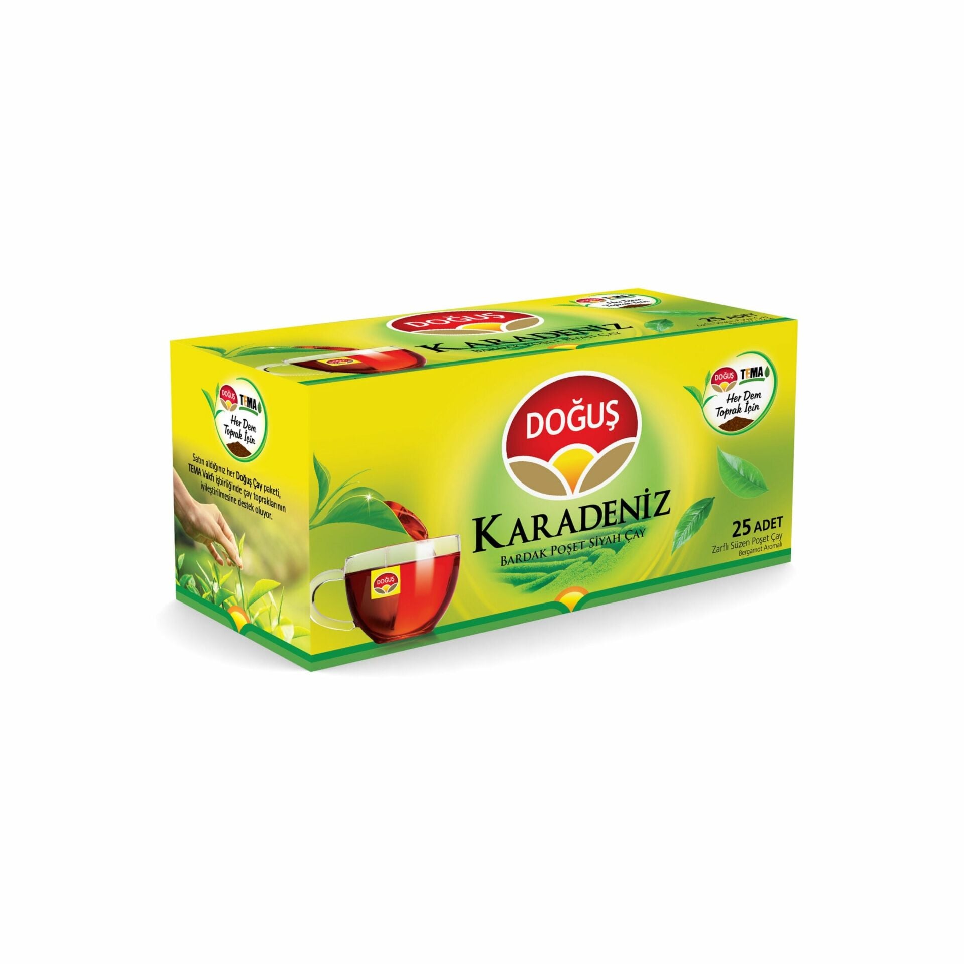 DOĞUŞ KARADENİZ BARDAK ÇAY 2 GR 25 Lİ