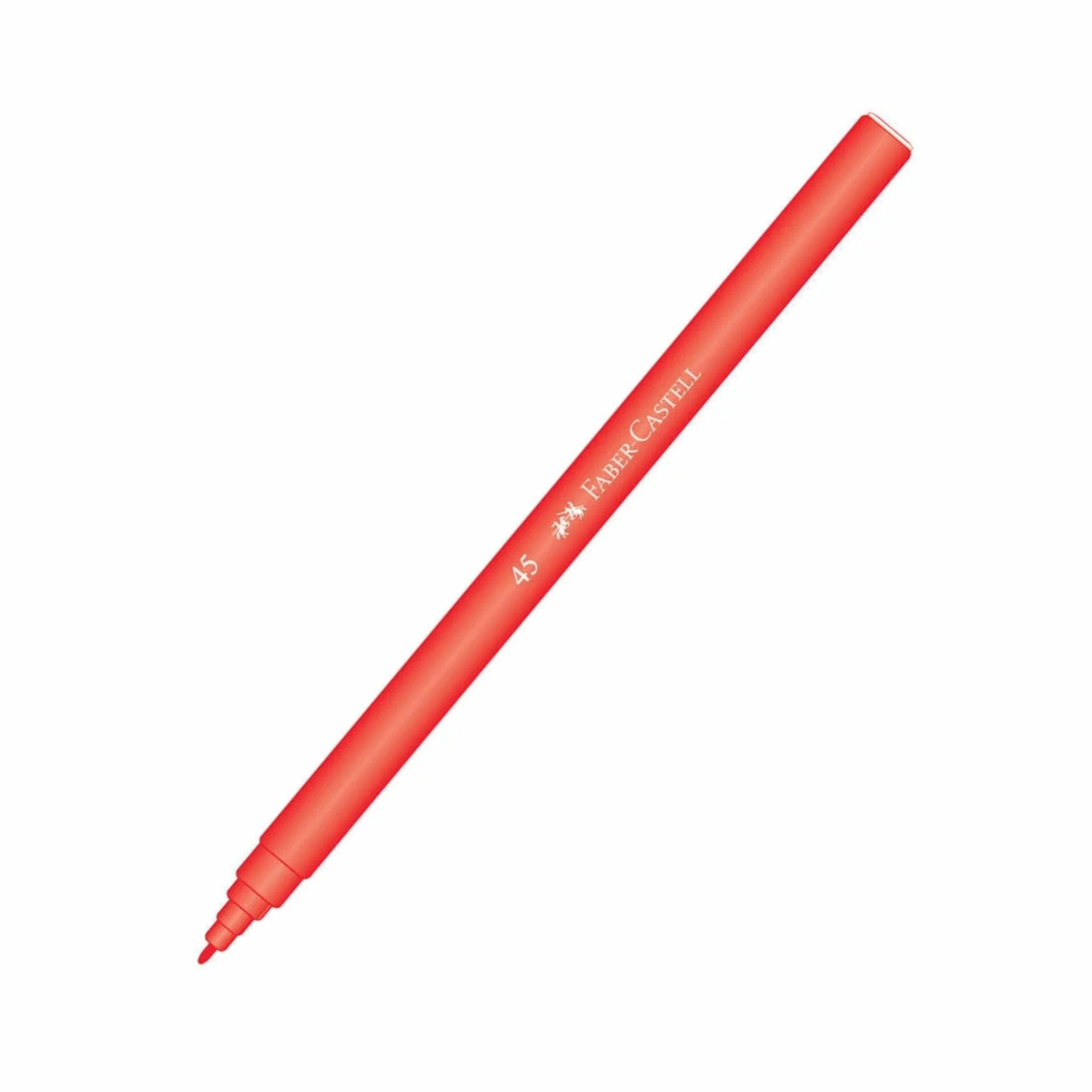 FABER CASTELL KEÇELİ KALEM KIRMIZI