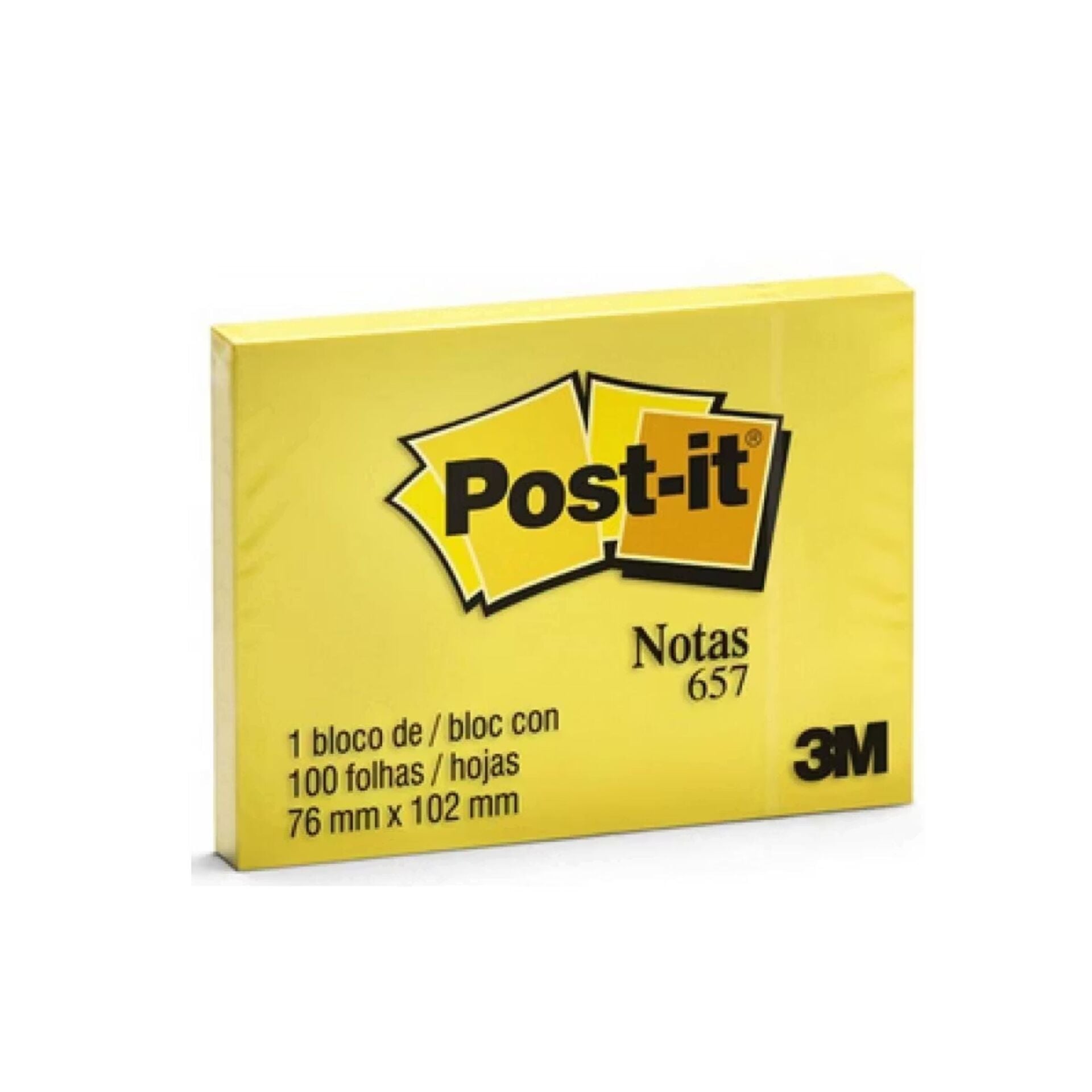 3M POST-İT SARI 100 YAPRAK  76X102 657