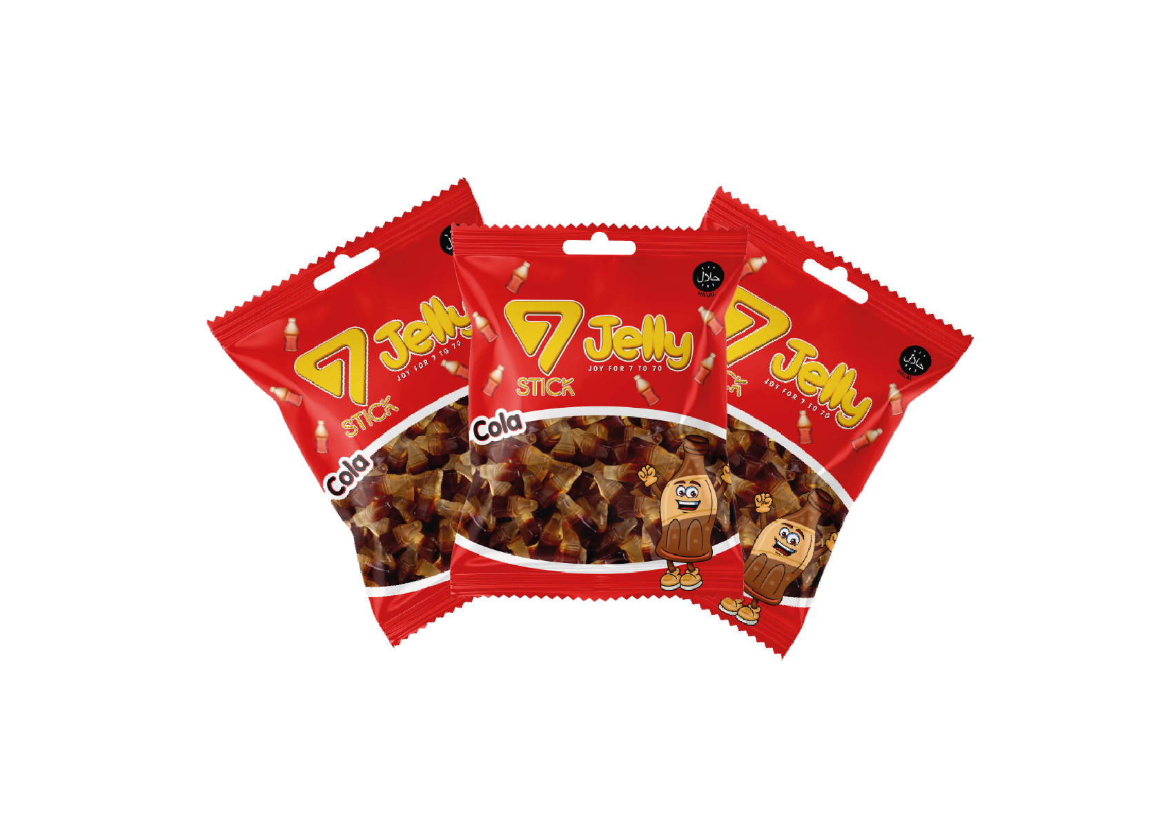 7JELLY COLA 160G x3