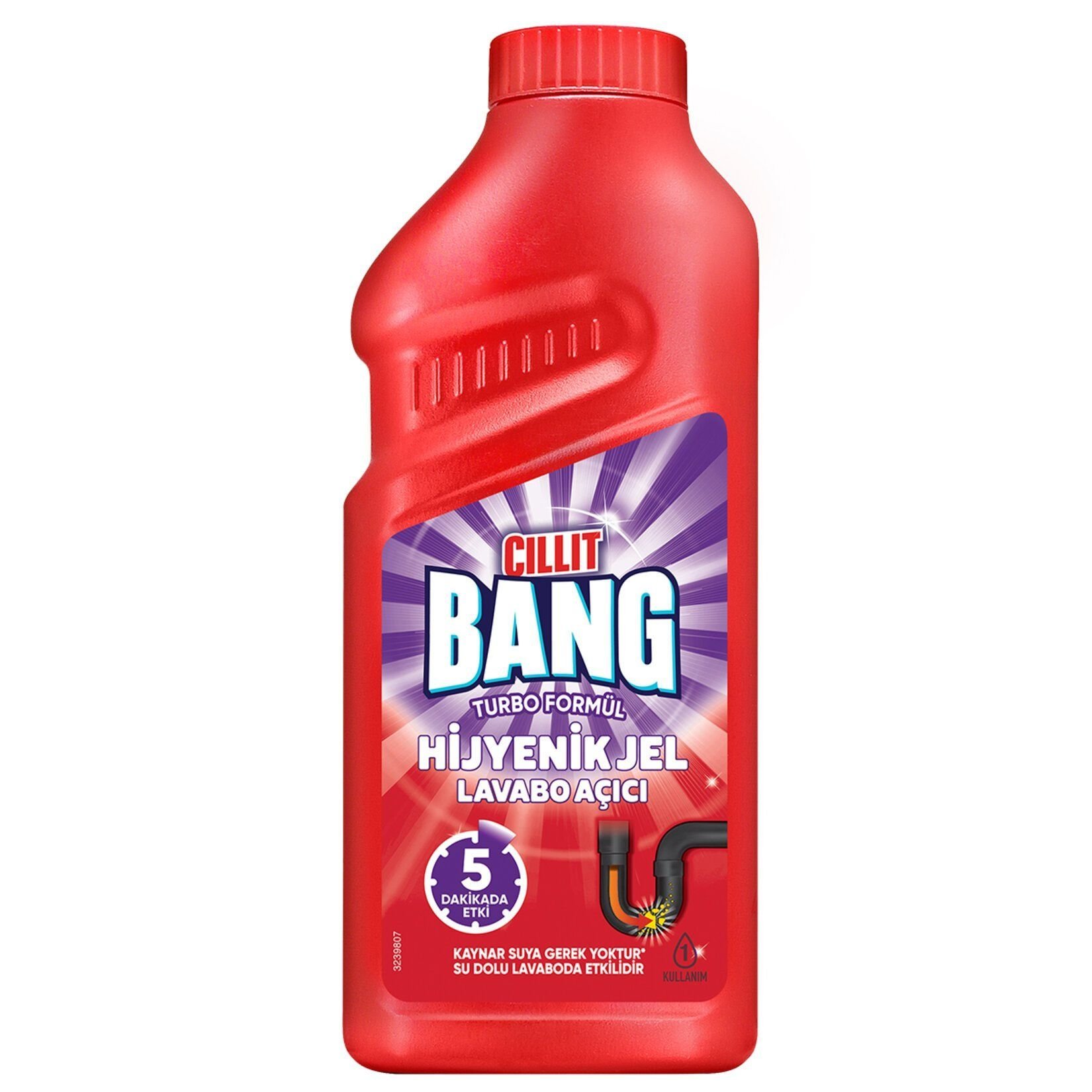 Cillit Bang Jel Lavabo Açıcı Hijyenik 500 ml