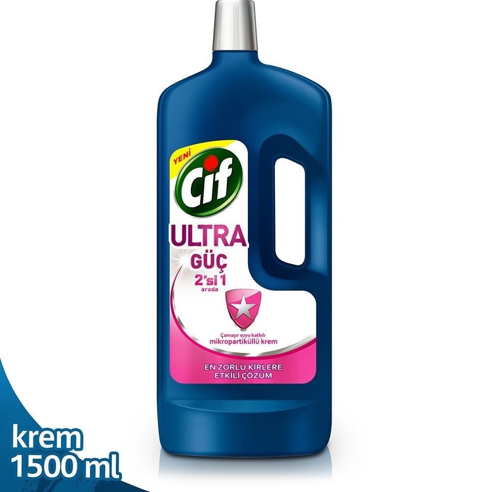 Cif Ultra Güç Krem Temizleyici 1500 ml