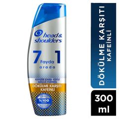 Head & Shoulders 7 Fayda 1 Arada Dökülme Karşıtı ve Kepeğe Karşı Etkili Güçlü Formül İçeren Şampuan 300 ml