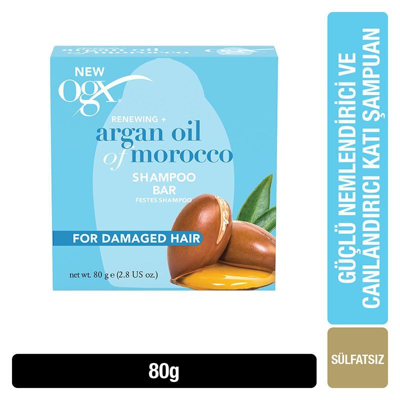 OGX Argan Oil of Morocco Katı Şampuan 80 gr