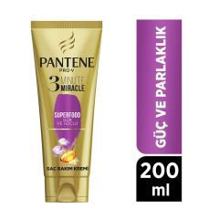 Pantene 3 Minute Miracle Saç Bakım Kremi Superfood 200 ml