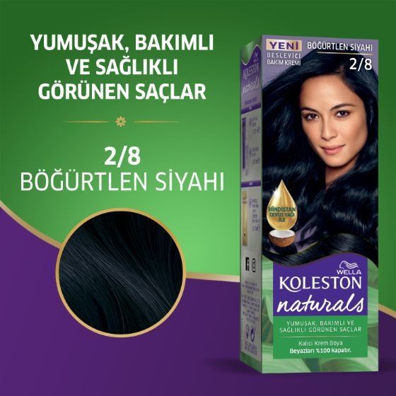 Koleston Naturals Böğürtlen Siyahı Saç Boyası 2-8