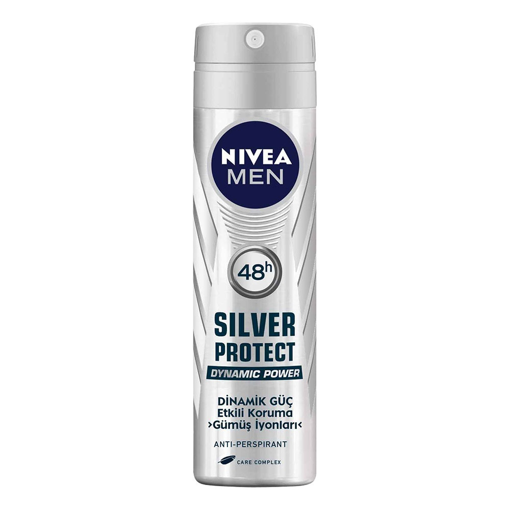 Nivea Deodorant Sprey Silver Protect 150 ml Erkek