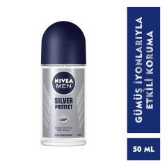 Nivea Roll-On Silver Protect 50 ml Erkek