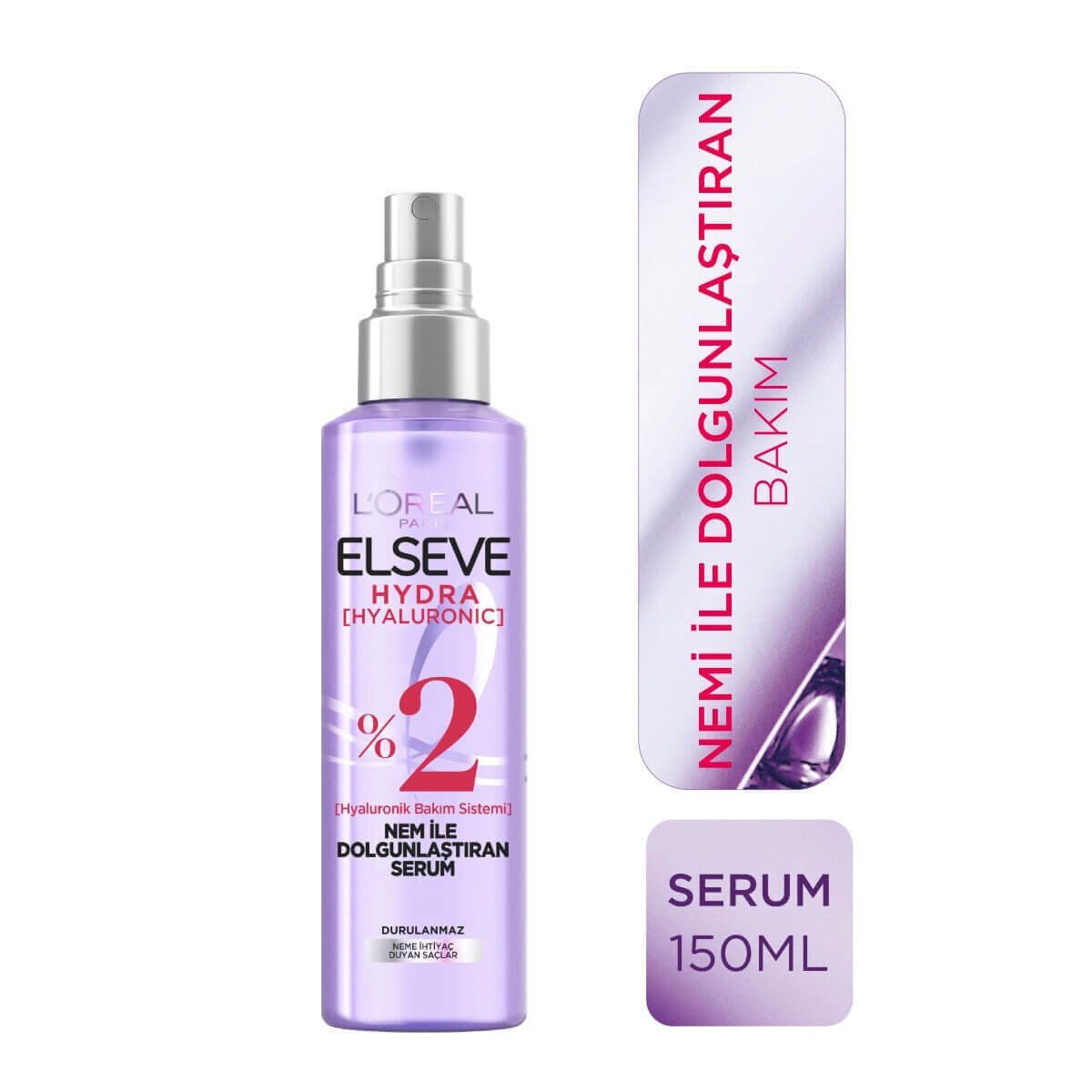 L'Oreal Paris Elseve Hydra [Hyaluronic] Nem ile Dolgunlaştıran Serum 150 ml