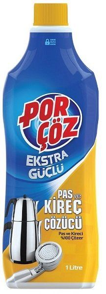 Porçöz Pas ve Kireç Çözücü 1 Lt.