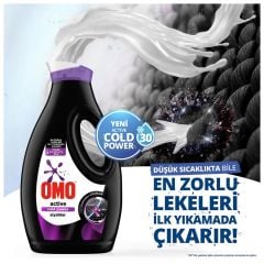 Omo Sıvı Active Cold Power Siyahlar İçin Çamaşır Deterjanı 1690 ml