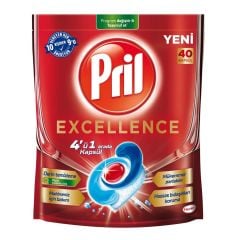 Pril Excellence Bulaşık Kapsülü 40'lı