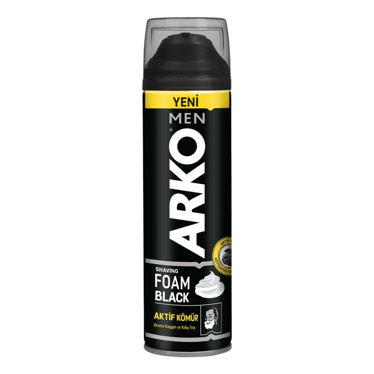 Arko Men Aktif Kömür Tıraş Köpüğü 200 ml