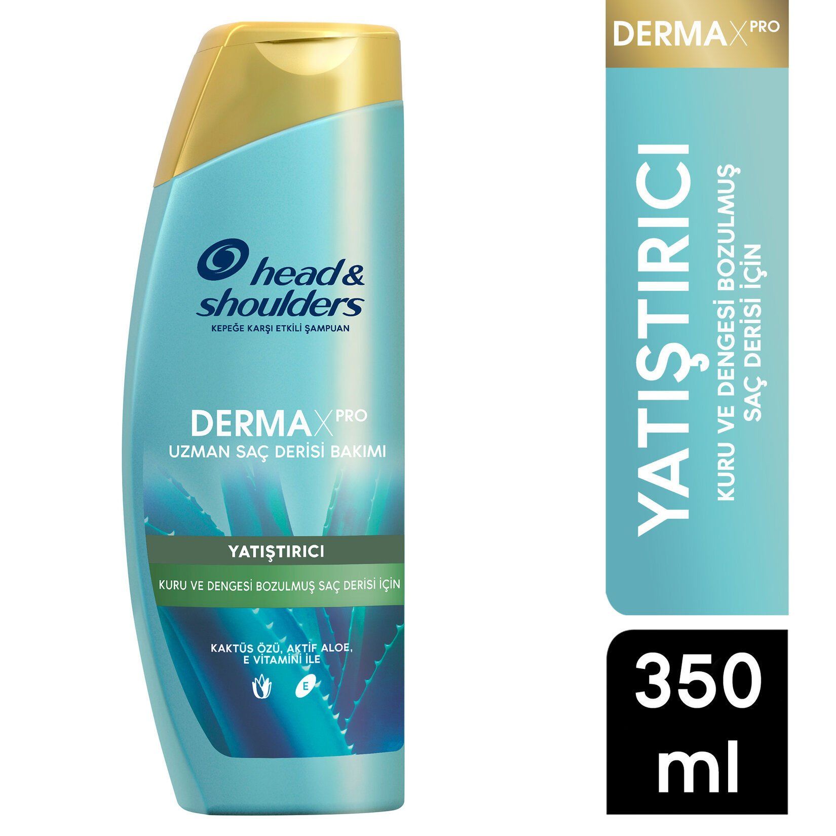 Head & Shoulders Dermaxpro Yatıştırıcı Kepek Karşıtı Şampuan Kuru ve Kaşıntılı Saç Derisi için 350 ml