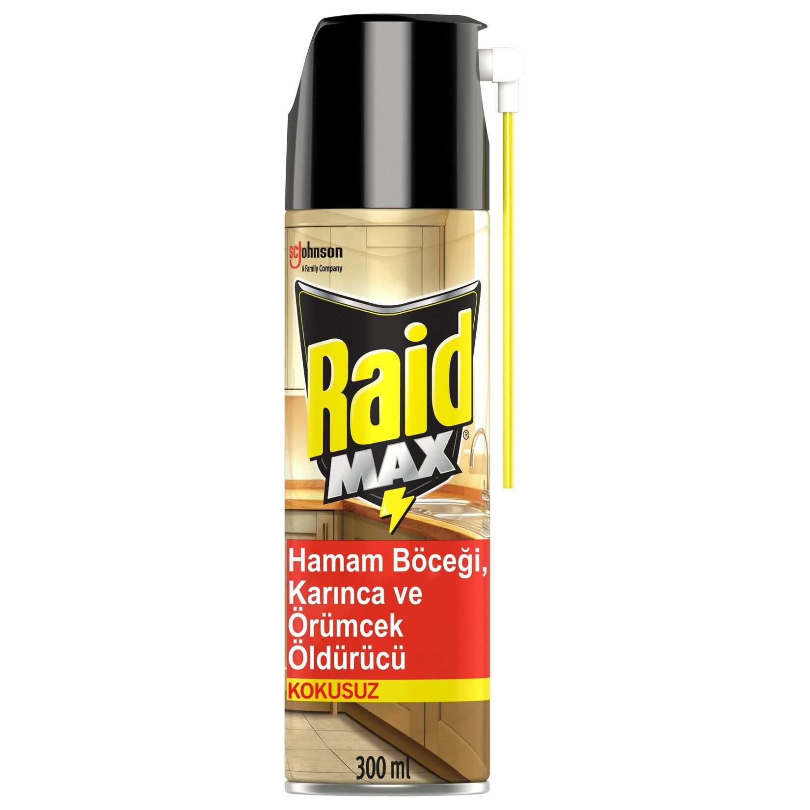 Raid Böceksavar Max Aerosol 300 ml