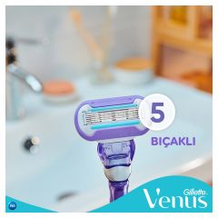 Gillette Venus Extra Smooth Swirl Tıraş Makinesi + Yedek Başlık