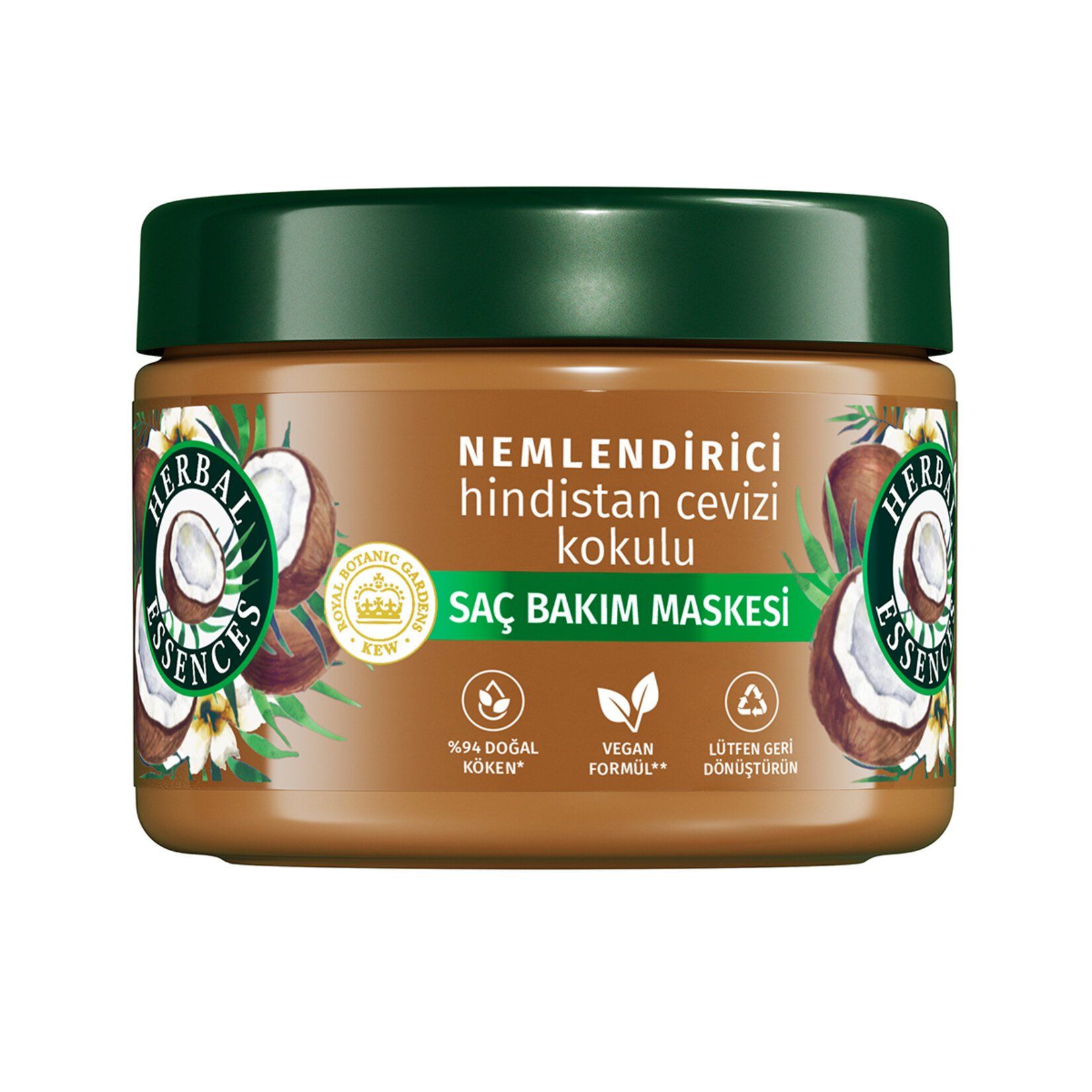 Herbal Essences Nemlendirici Hindistan Ceviz Saç Bakım Maskesi 300 ml