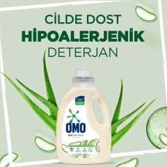 Omo Bio Sensitive Sıvı Çamaşır Deterjan Hipoalerjenik 23 Yıkama 1495 ml