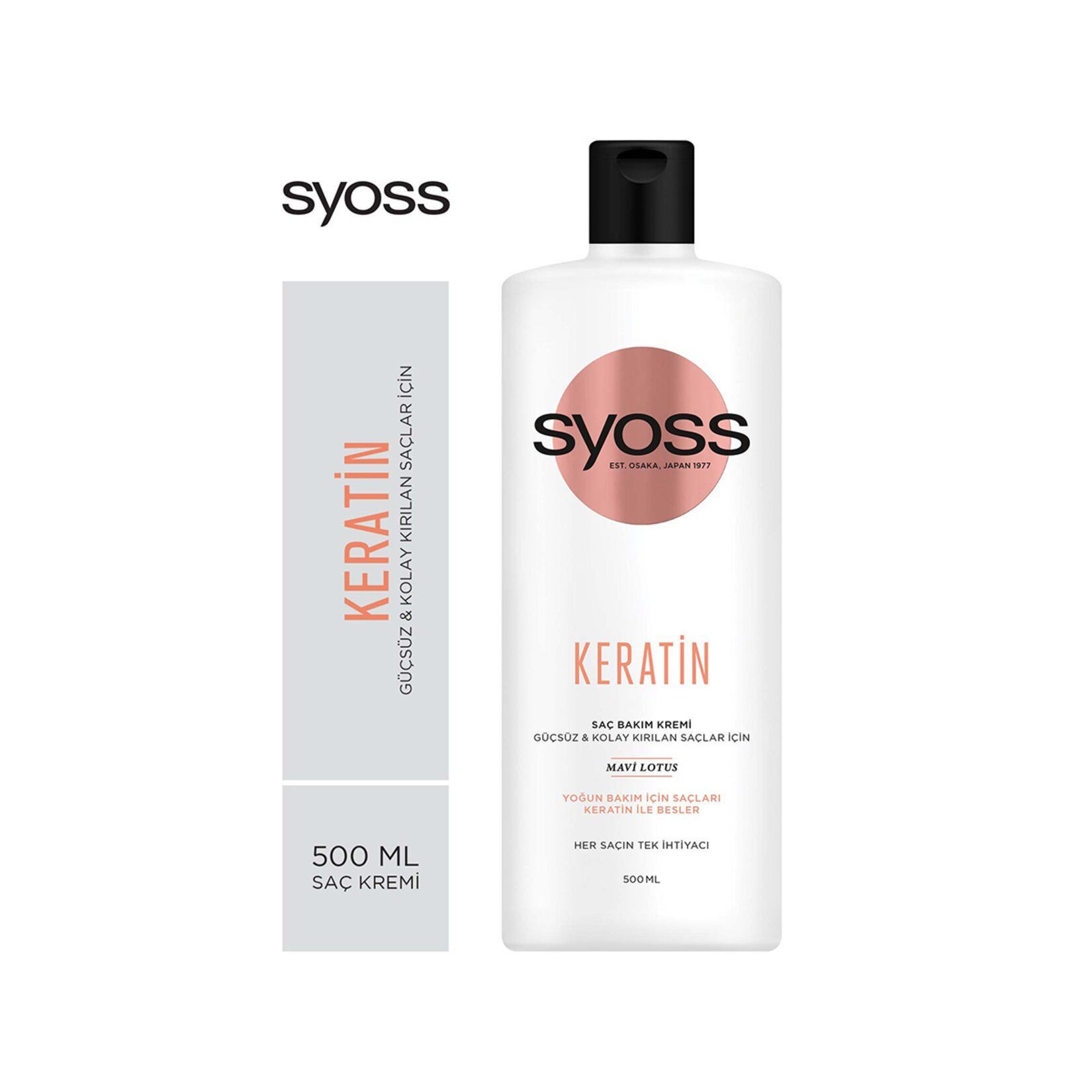 Syoss Keratin Bakım Saç Kremi 500 ml