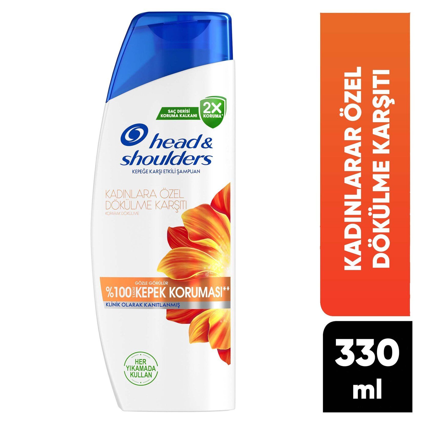 Head&Shoulders Şampuan Kadınlara Özel Saç Dökülme Karşıtı 330 ml