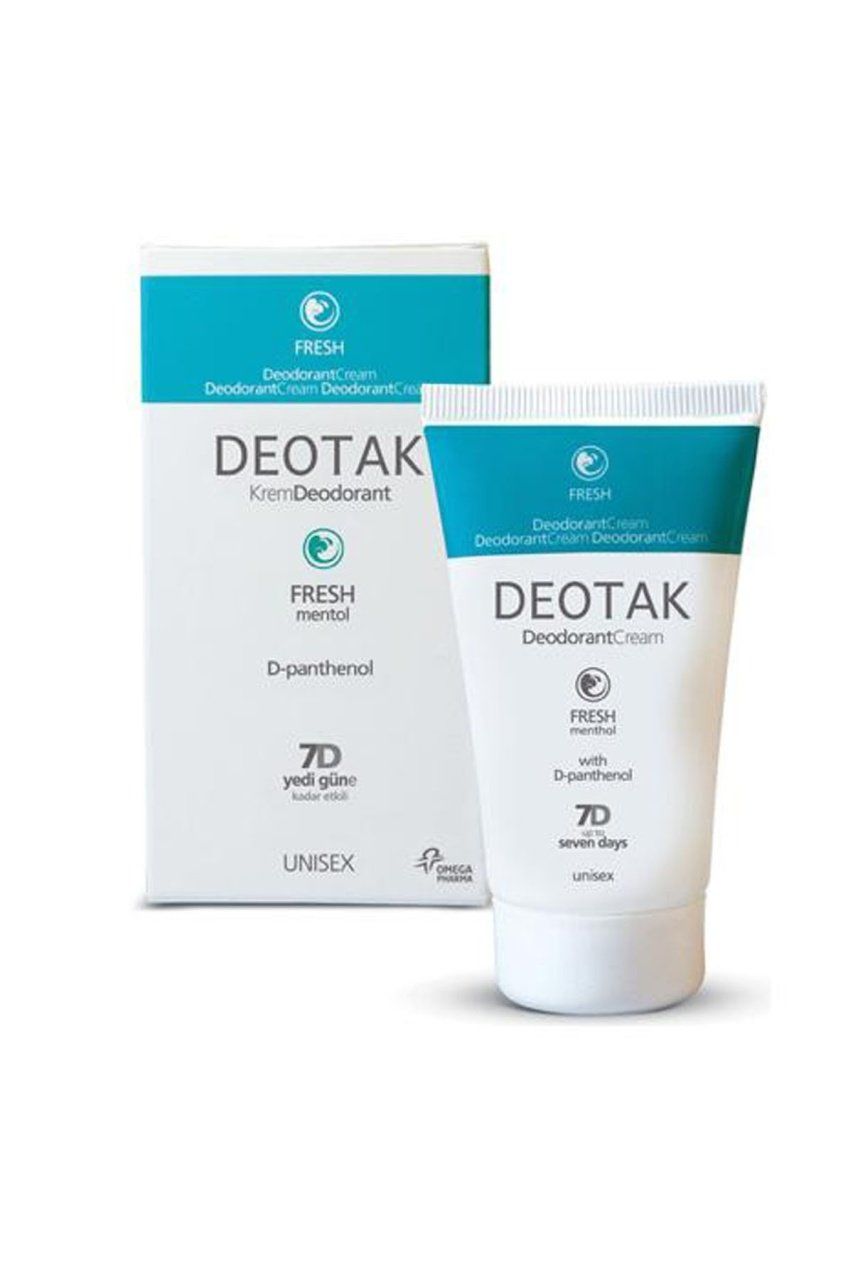 Deotak Unisex Krem Deodorant Fresh 35 ml