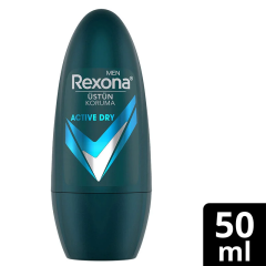 Rexona Üstün Koruma Erkek Roll-On Deodorant Active Dry 50 ml