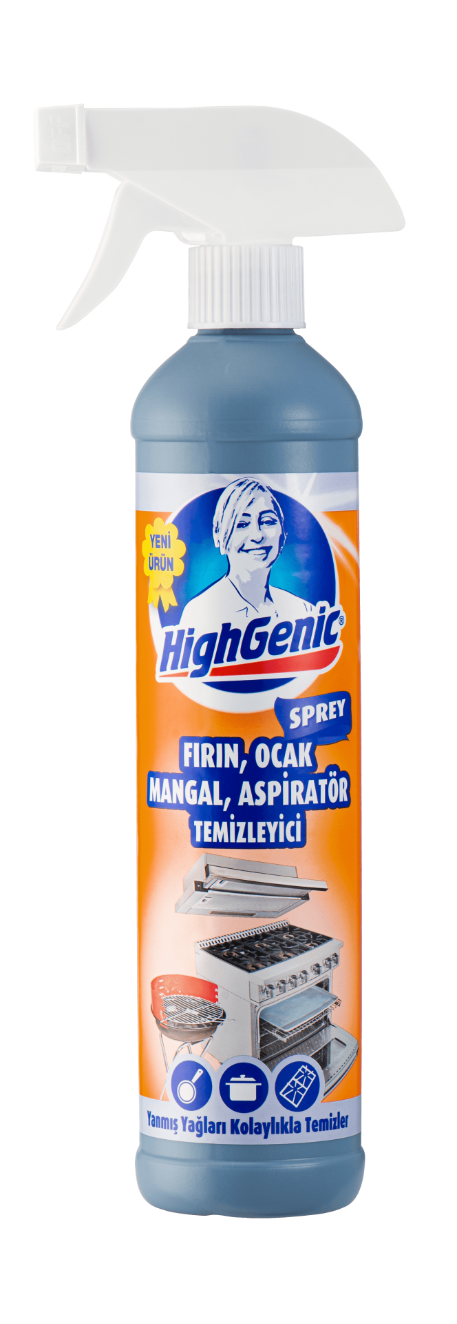 Highgenic Fırın Ocak Mangal Aspiratör Temizleyici 500 ml