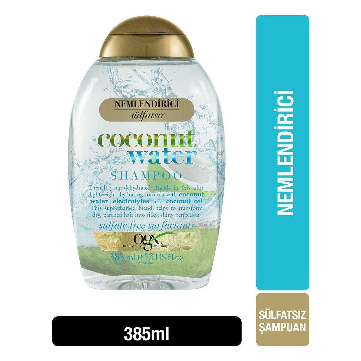 Organix Coconut Water Nemlendirici Şampuan 385 ml