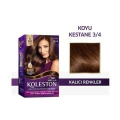 Koleston Kit Saç Boyası 3/4 - Koyu Kestane