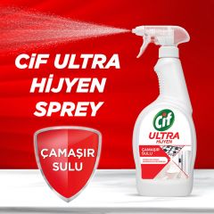 Cif Sprey Ultra Hijyen Çamaşır Suyu Katkılı 750 ml