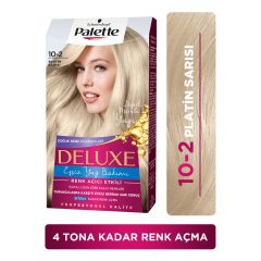 Palette Deluxe Saç Boyası 10-2 - Platin Sarısı