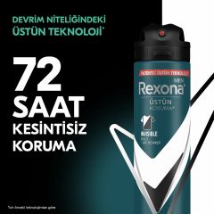 Rexona Erkek Sprey Deodorant Invisible Black & White 150 ml