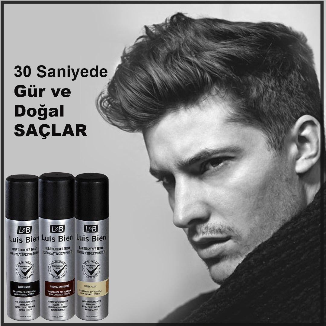 Luis Bien Dolgunlaştırıcı Saç Spreyi 100 ml - Kahverengi