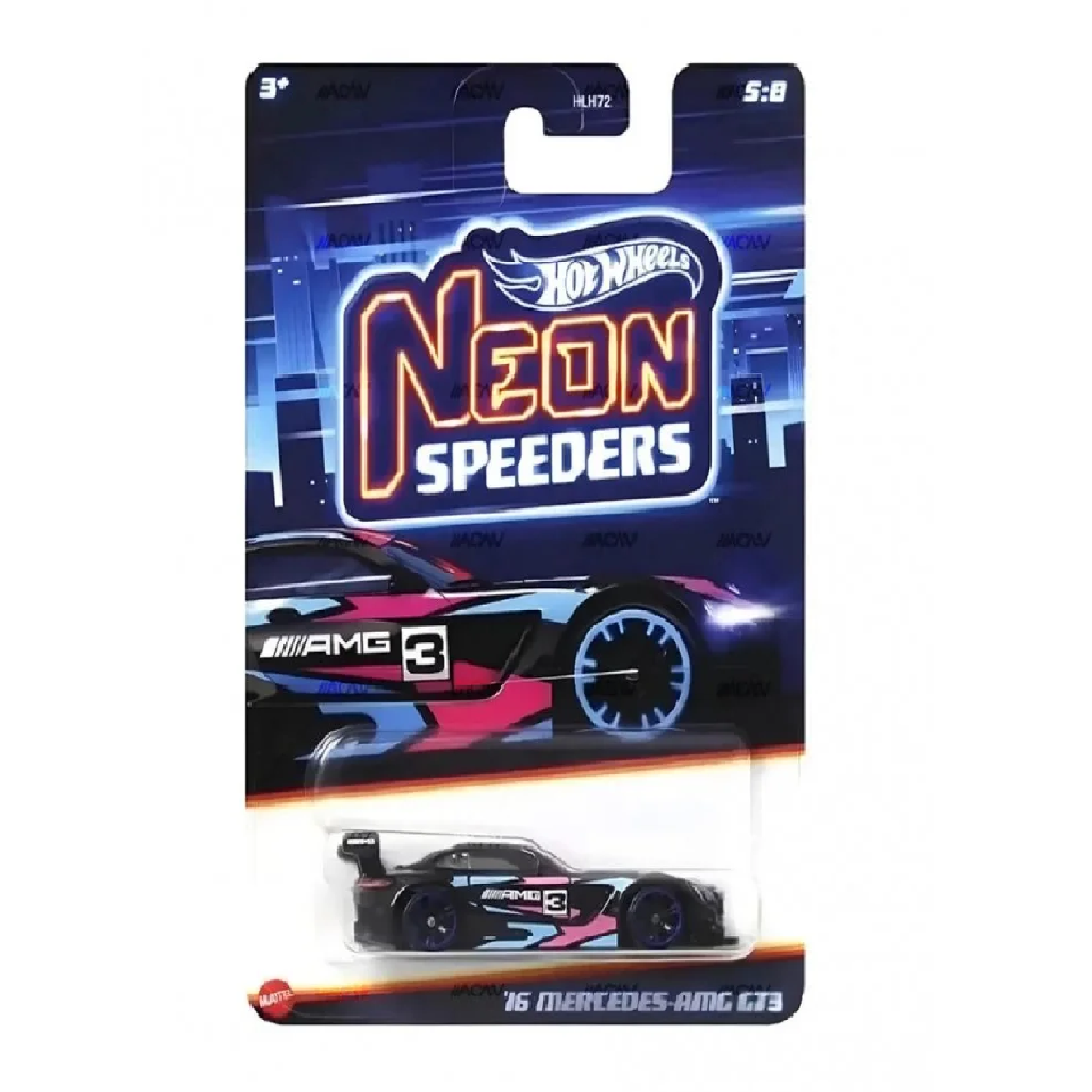 Hot Wheels Neon Speeders 16 Mercedes-AMG GT3