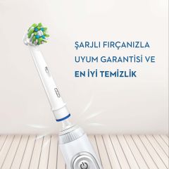 Oral-B Cross Action Şarjlı Diş Fırçası Yedek Başlığı 2'li