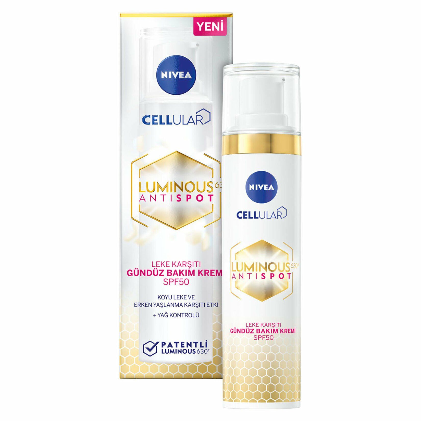 Nivea Luminous 630 Leke Karşıtı Gündüz Kremi SPF50